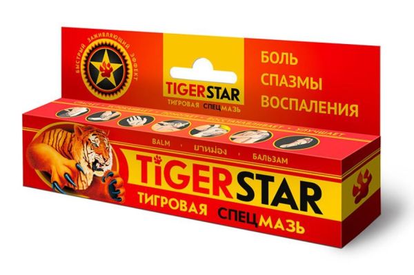 Бальзам Тайгерстар Тигровая Спецмазь 45мл фотография