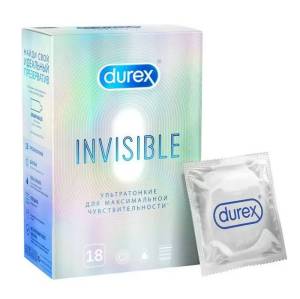 Презерватив Durex Pan Invisible ультратонкие №18