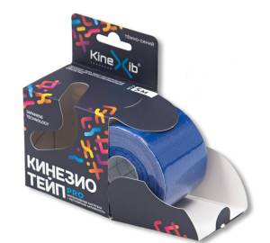 Кинезио-Тейп бинт нестерильный KineXib PRO 5см*5м черный