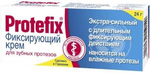 Протефикс крем для фиксации зубных протезов (экстра сильный) 20мл