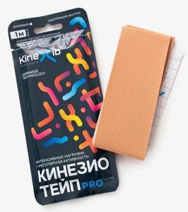 Кинезио-Тейп бинт нестерильный KineXib PRO 5см*1м бежевый